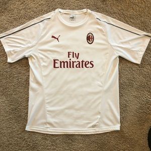White Puma AC Milan Away Soccer Jersey